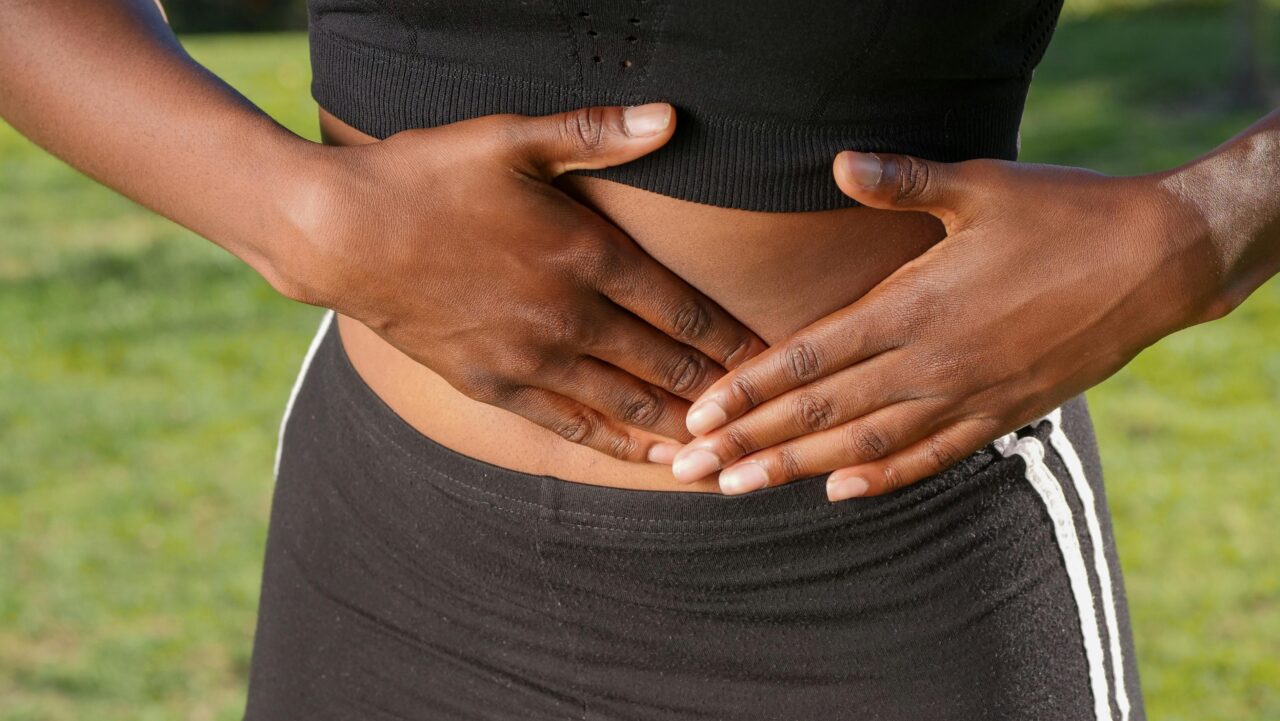 constipation pain area