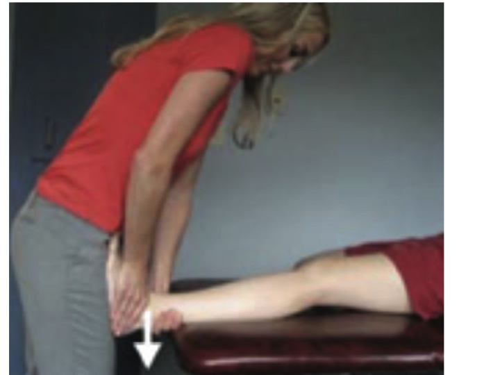 Manual Physical Therapy Ankle Mobilization