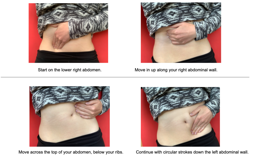 how to relieve stomach pain from constipation with abdominal mobilization technique