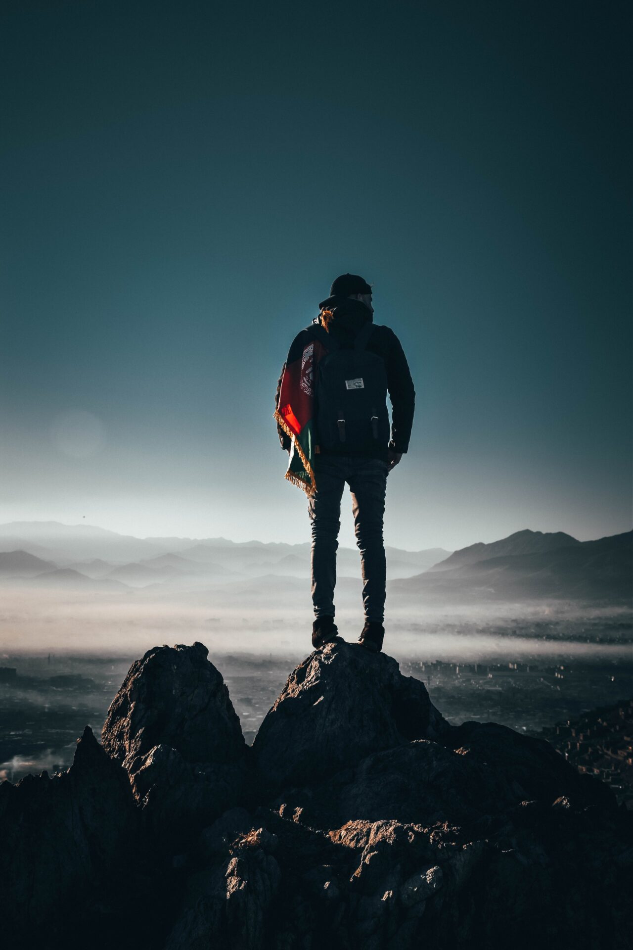 Walking with weighted shop backpack