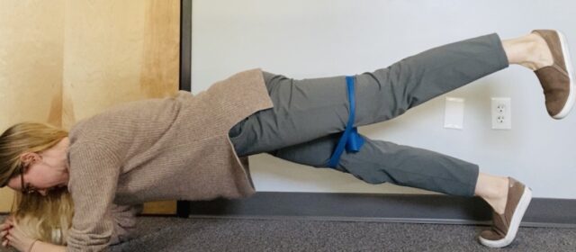Front Plank With Hip Extension