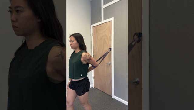 Posterior Shoulder Mobilization With Band