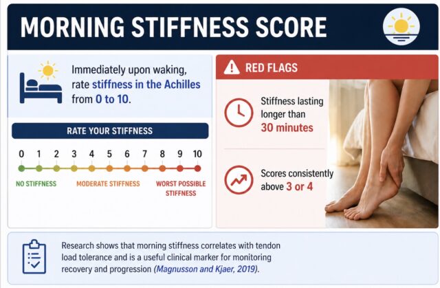 Achilles Tendon Morning Stiffness Score