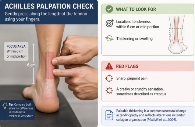 Achilles Tendon Palpation